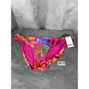BAR III Paradise In The Palms Swim Bottom in Magic Magenta XL NWT